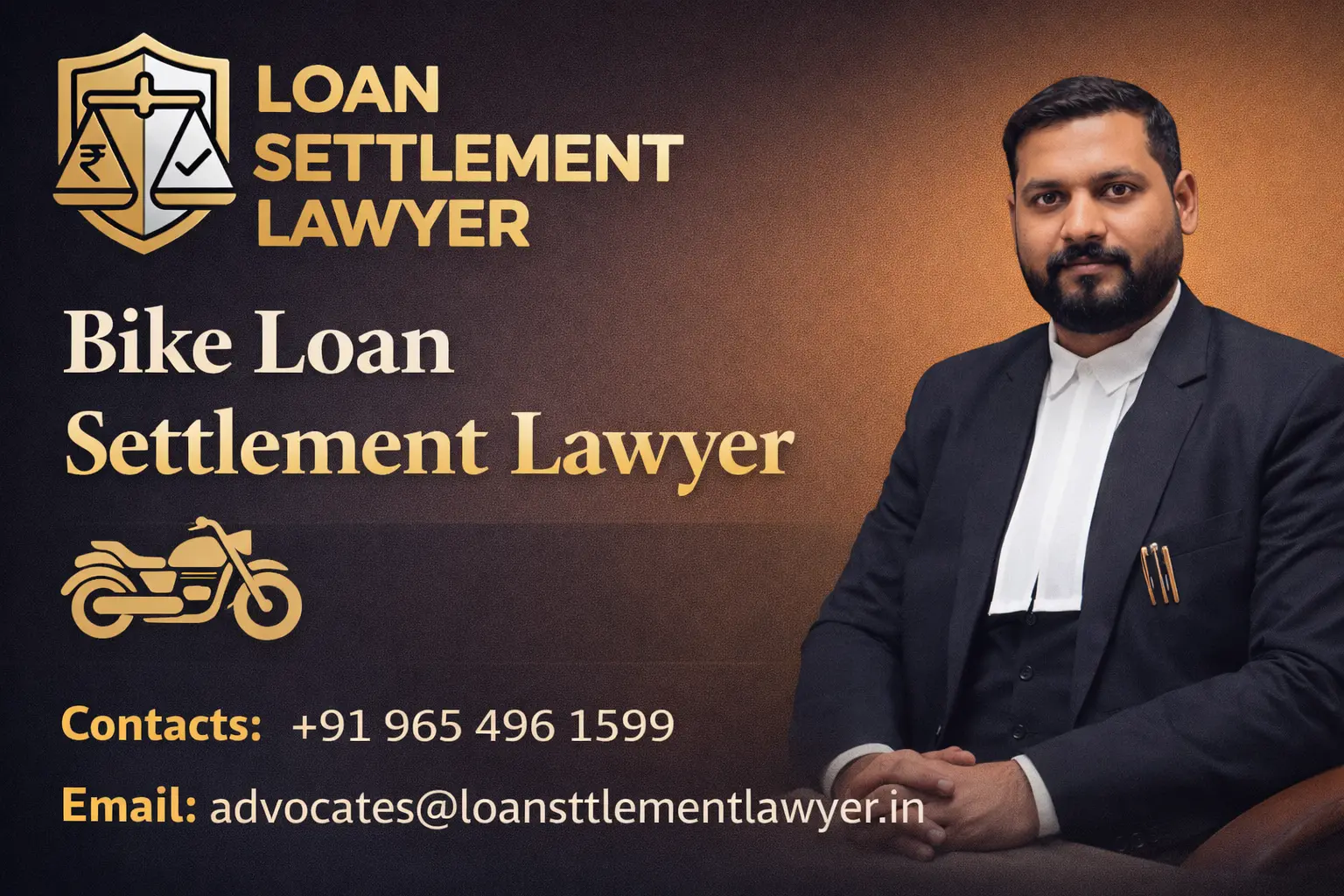 Bike Loan Settlement Lawyer