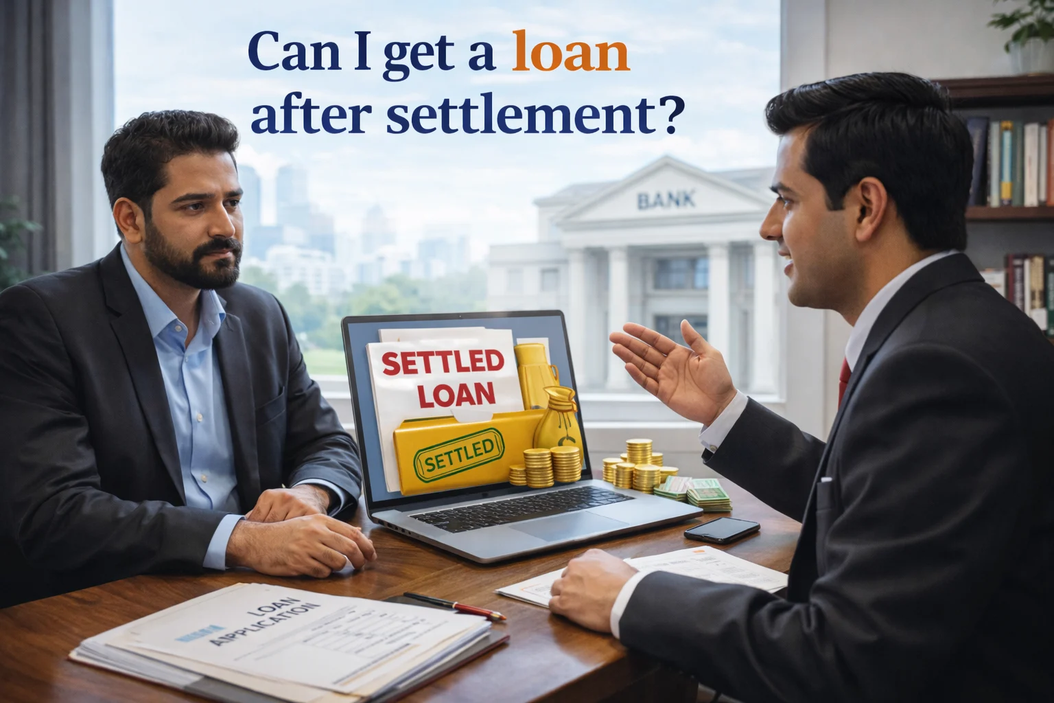 Can I Get a Loan in India After Settling?