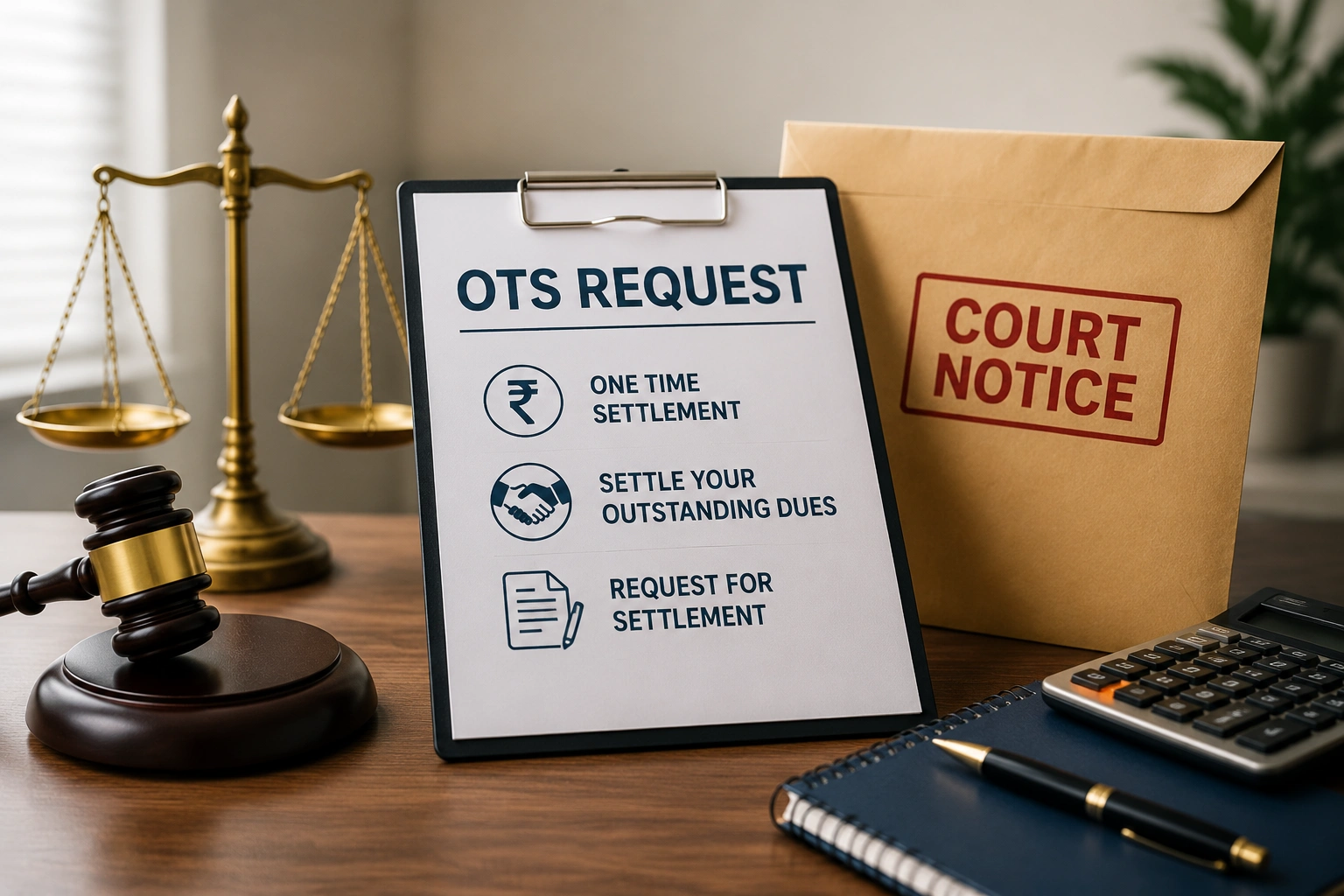 Can You Make an OTS Request After Receiving a Court Notice?