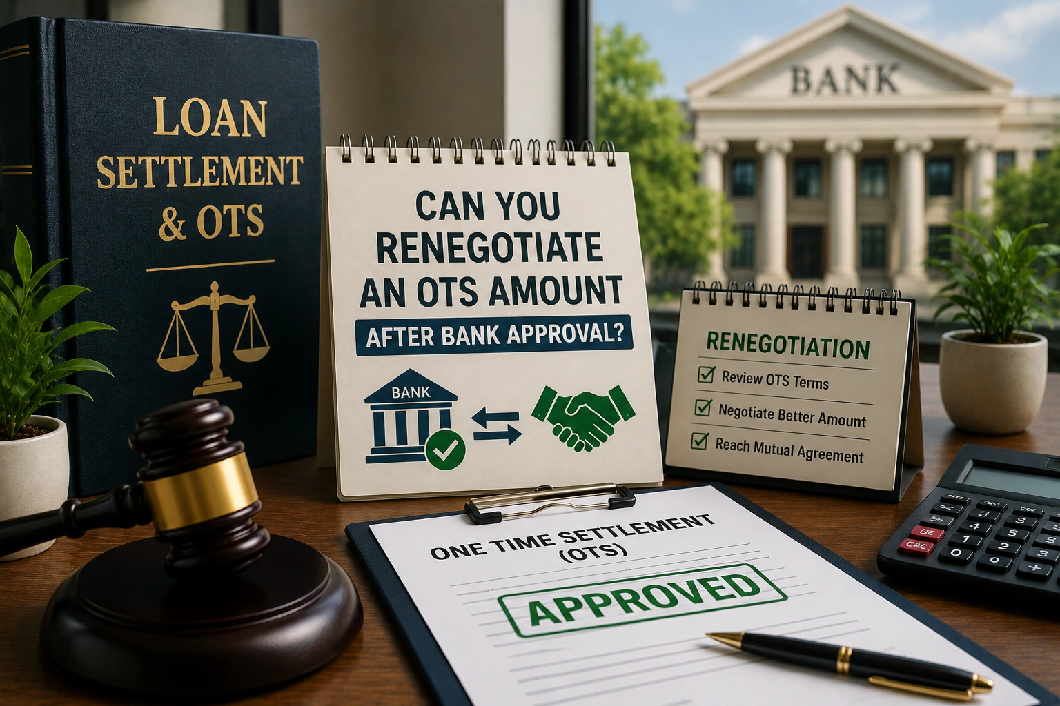 Can You Renegotiate an OTS Amount After Bank Approval?
