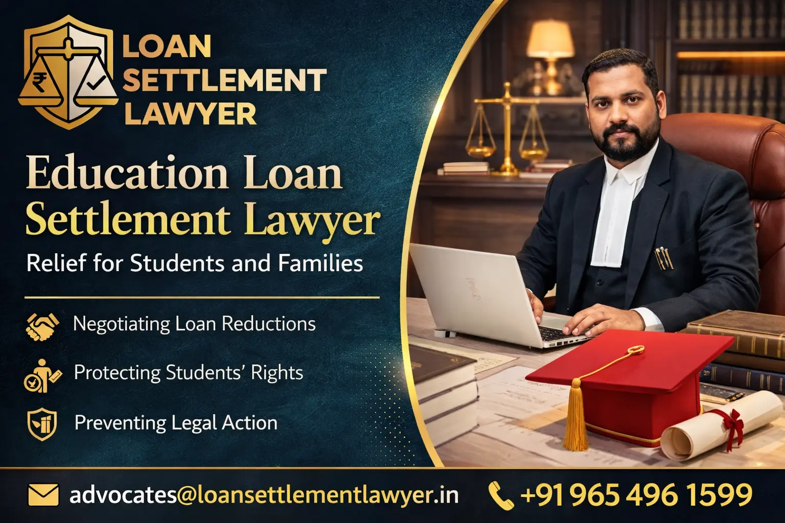 Education Loan Settlement Lawyer Relief for Students and Families