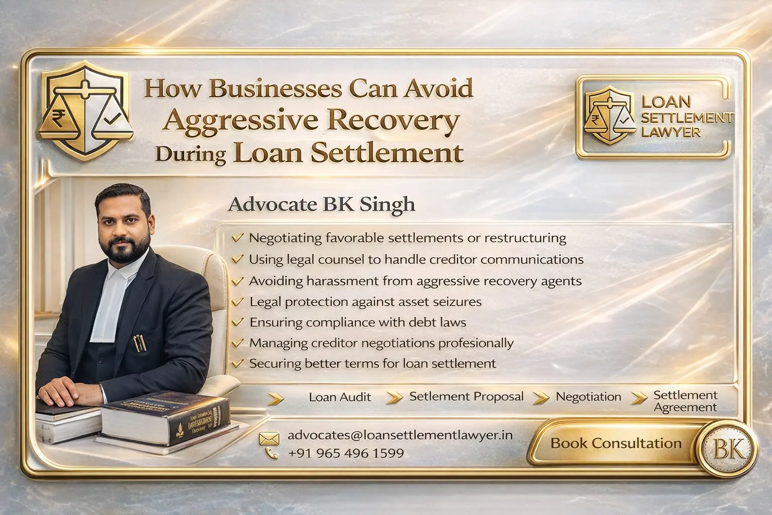 How Businesses Can Avoid Aggressive Recovery During Loan Settlement