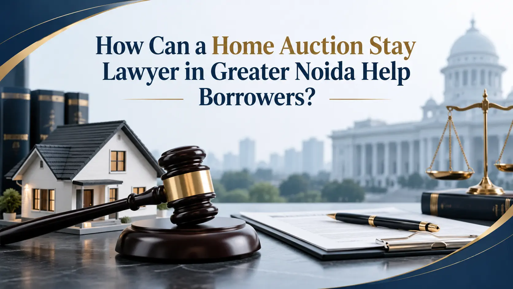 How Can a Home Auction Stay Lawyer in Greater Noida Help Borrowers?