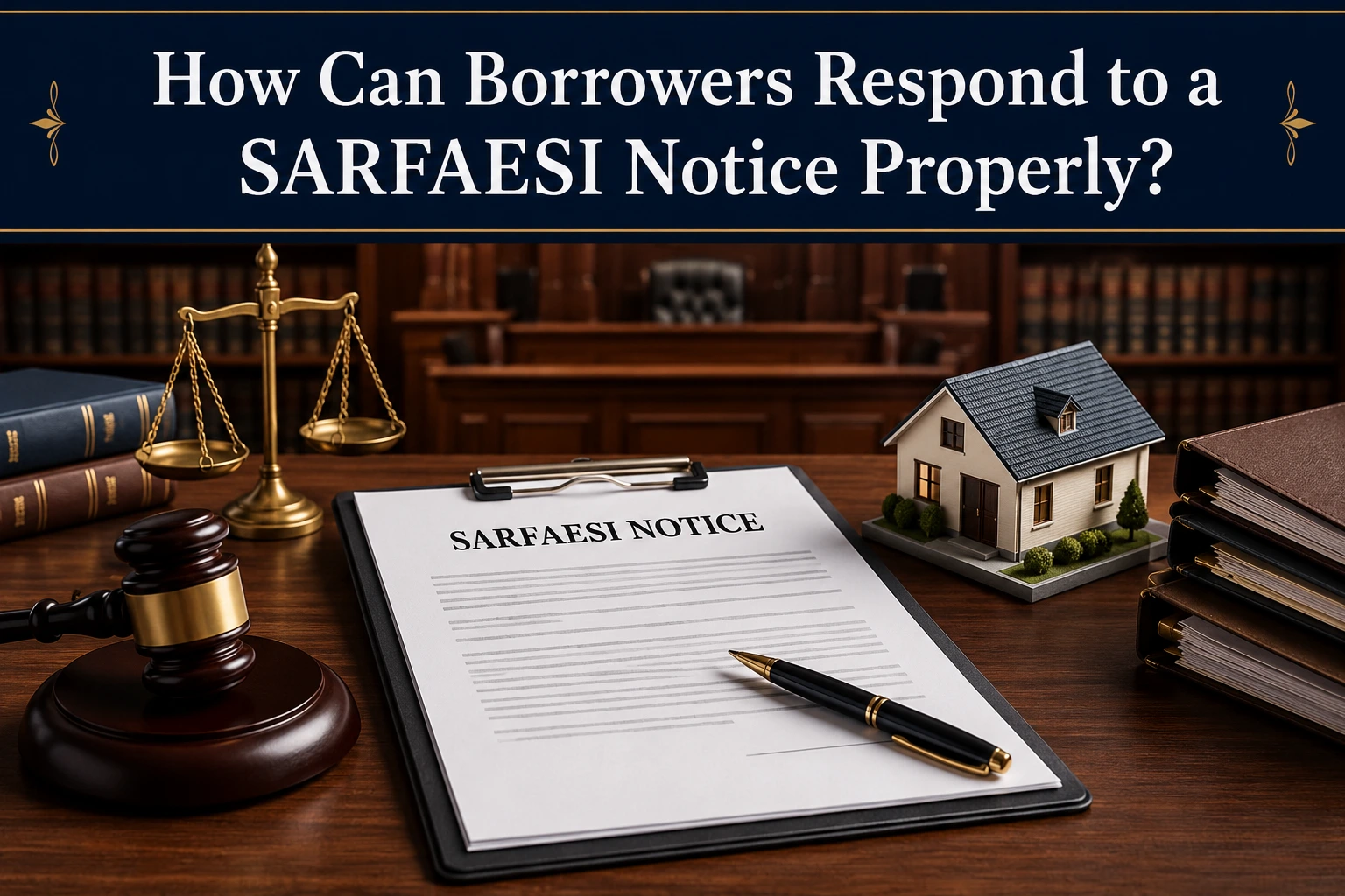 How Can Borrowers Respond to a SARFAESI Notice Properly?