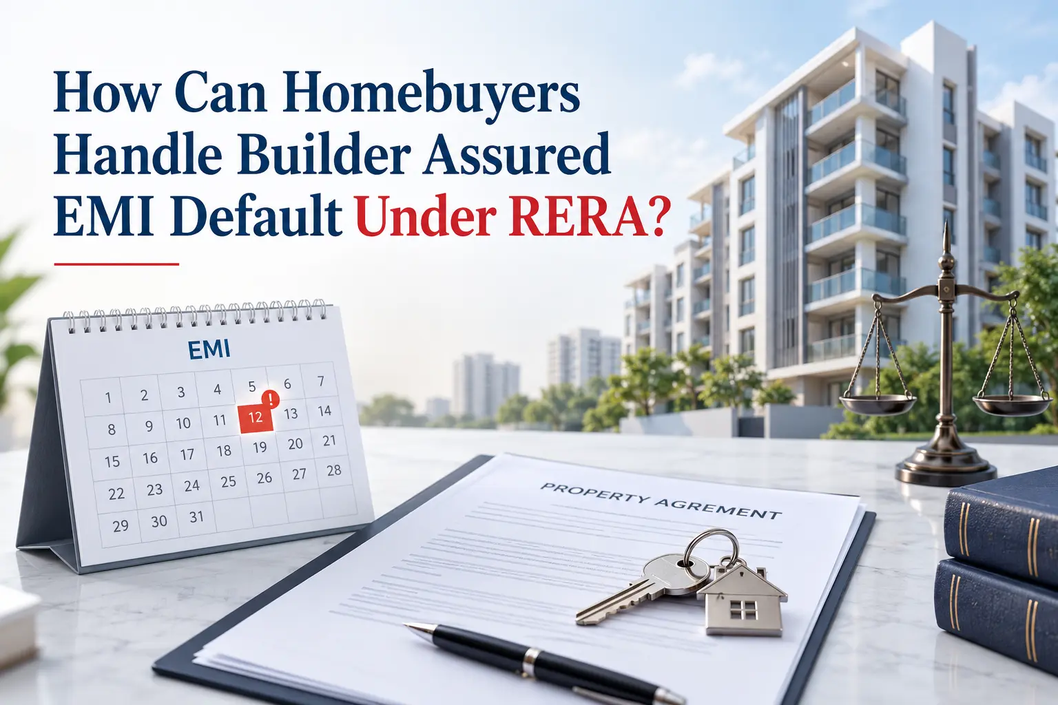 How Can Homebuyers Handle Builder Assured EMI Default Under RERA?