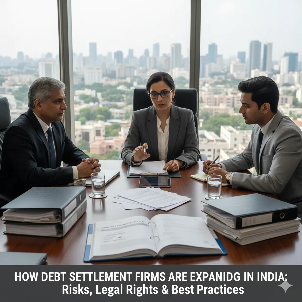 How Debt Settlement Firms Are Expanding in India: Risks, Legal Rights & Best Practices