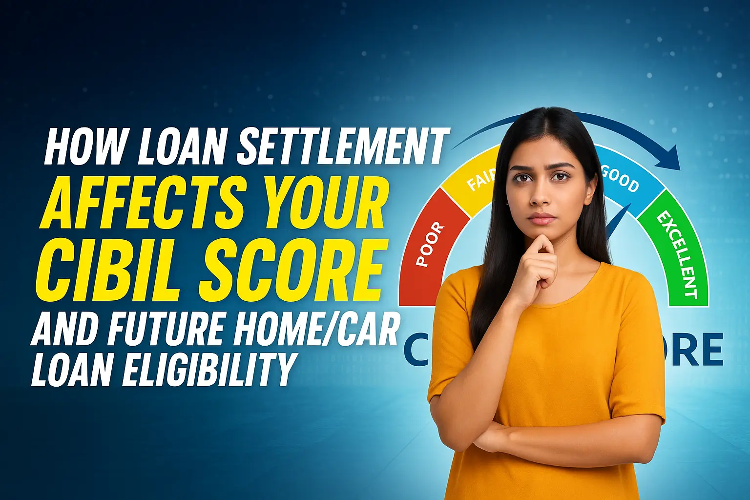 How Loan Settlement Affects Your CIBIL Score and Future Home/Car Loan Eligibility