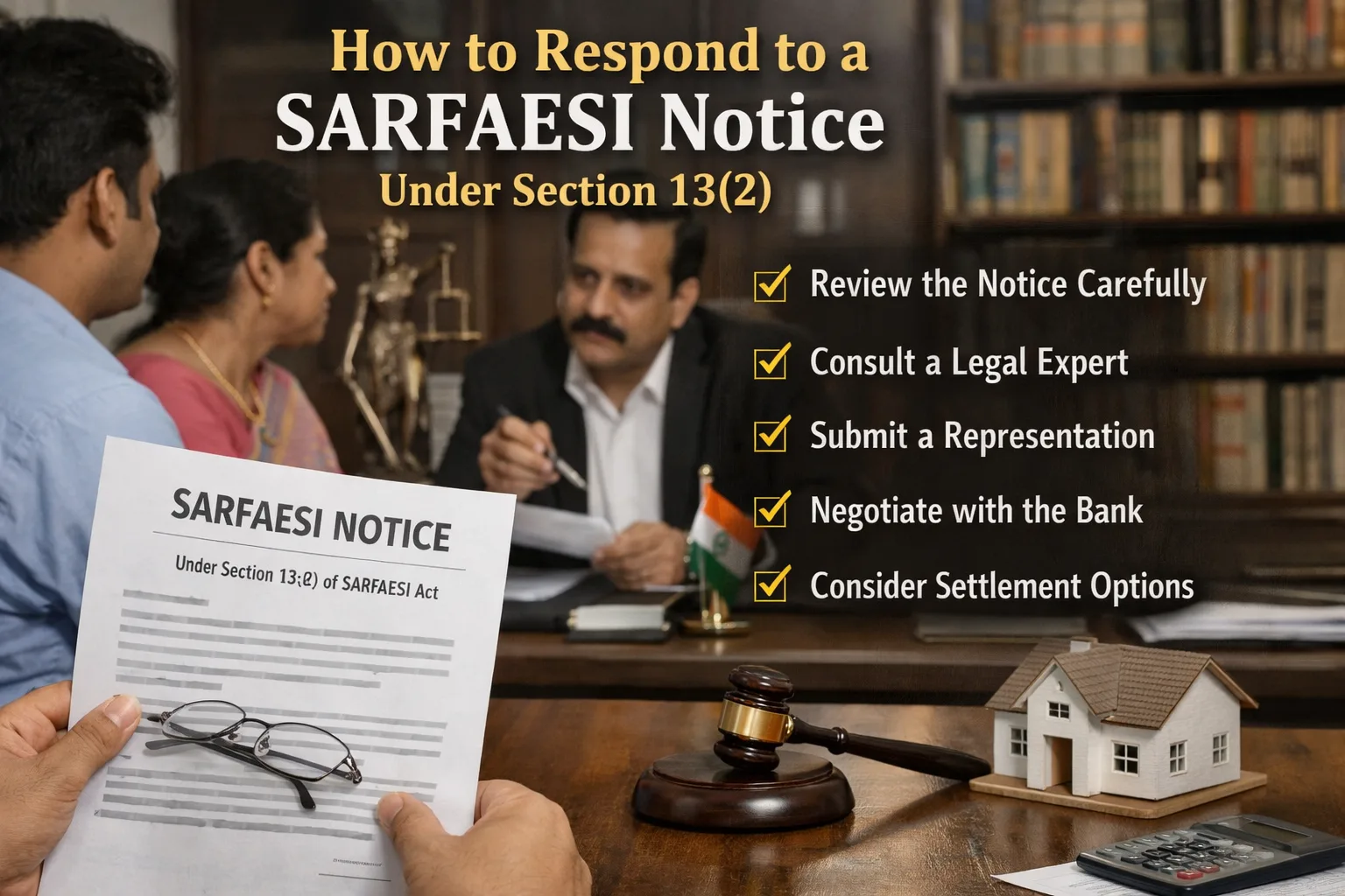 How to Answer a SARFAESI Notice Under Section 13(2)