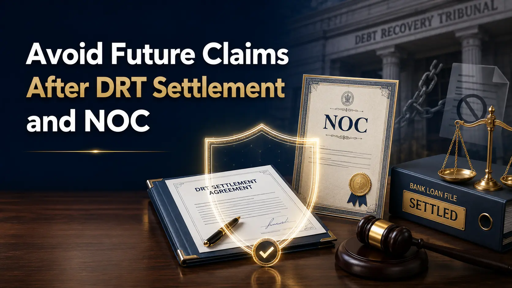How to avoid future claim after DRT settlement and no dues letter
