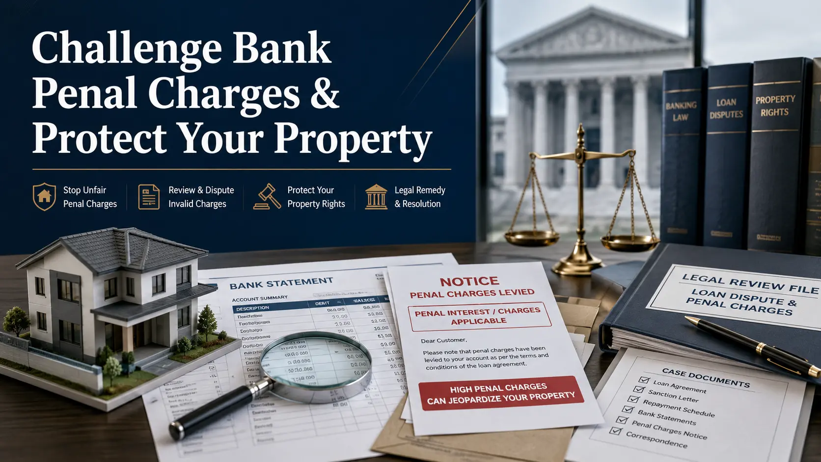 How to Challenge Bank Penal Charges and Protect Your Residential Property?