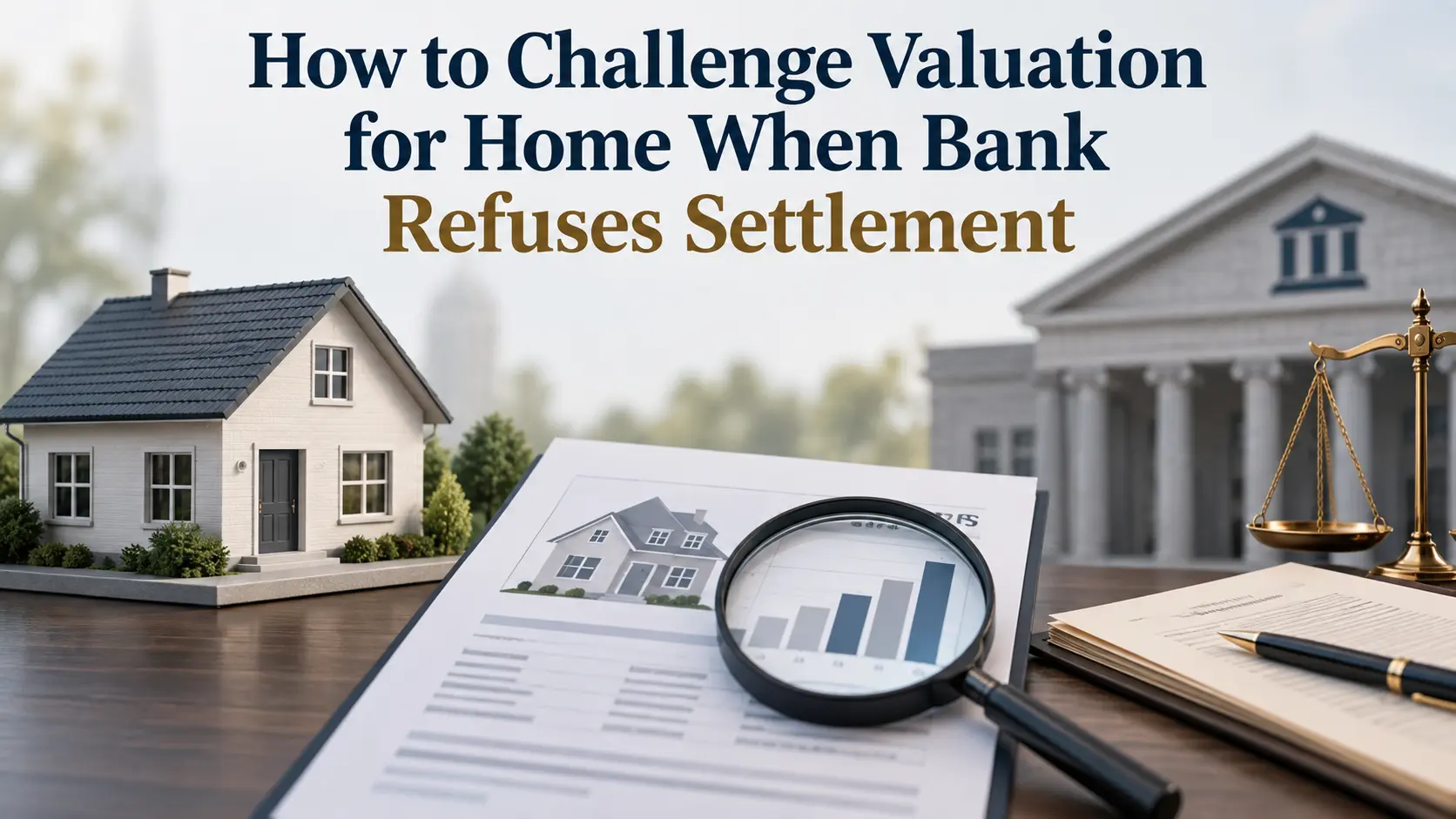 How to Challenge Valuation for Home When Bank Refuses Settlement
