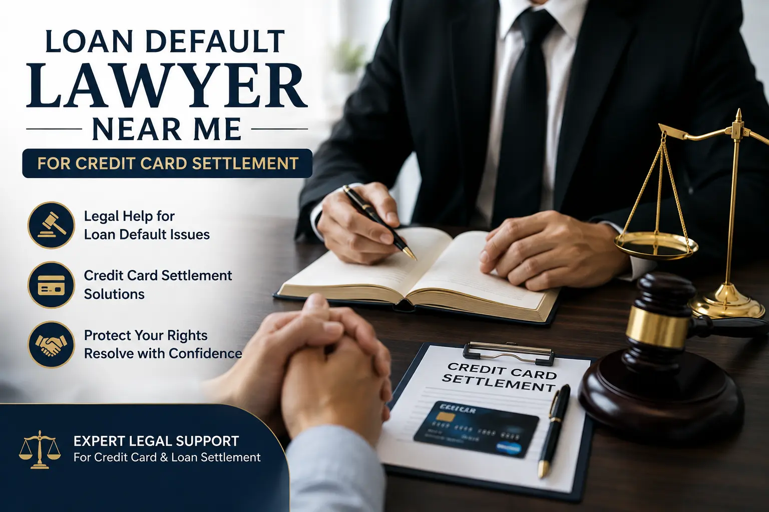 How to Choose a Loan Default Lawyer Near Me for Credit Card Settlement