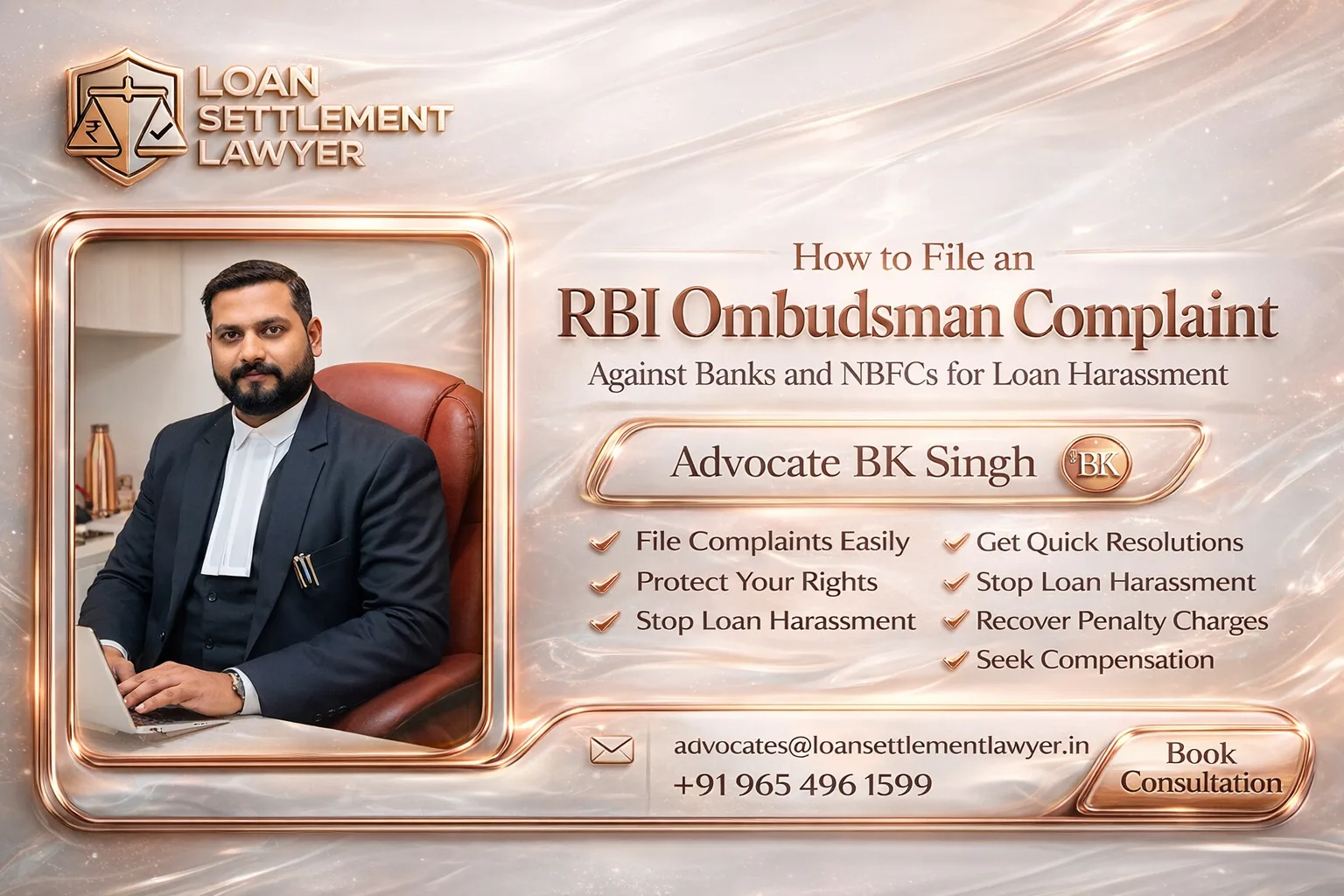 How to File an RBI Ombudsman Complaint Against Banks and NBFCs for Loan Harassment