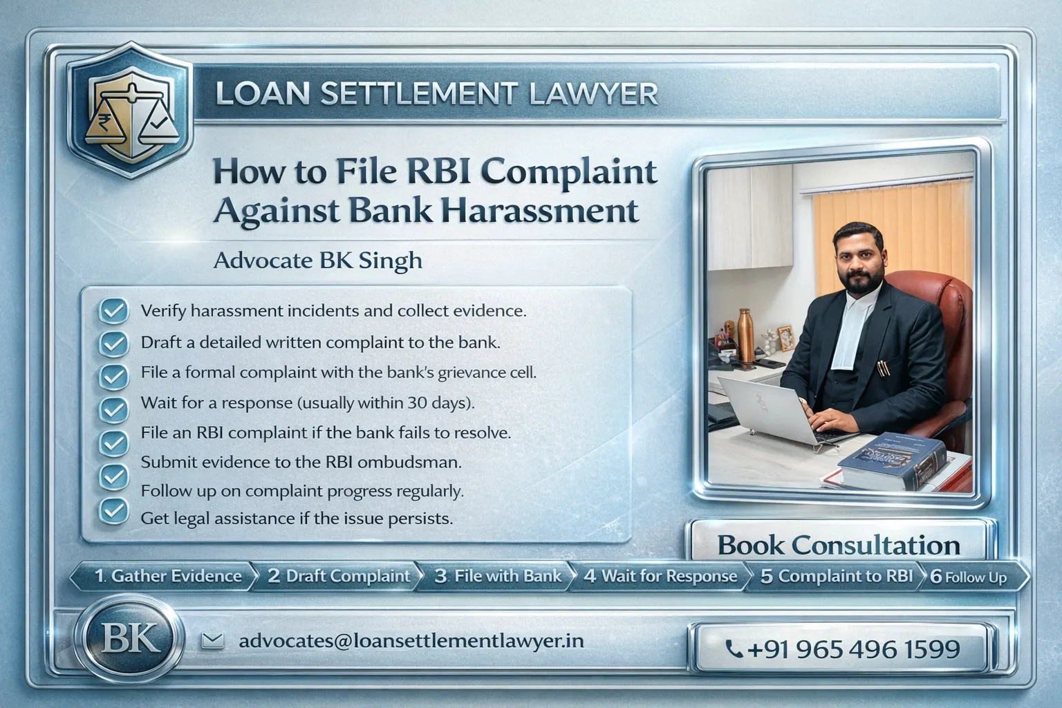 How to File RBI Complaint Against Bank Harassment