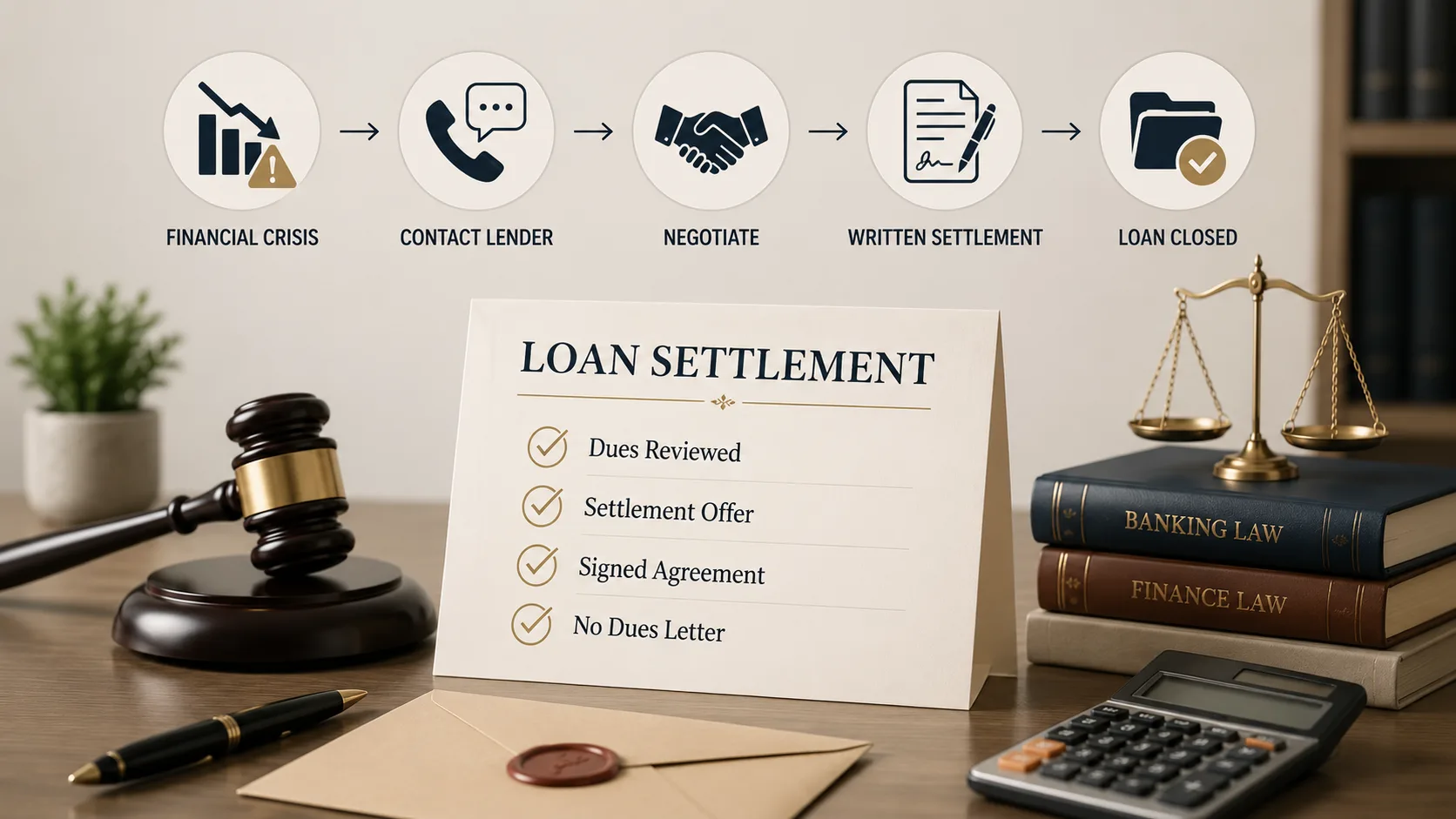 How to Legally Settle Loan After Financial Crisis