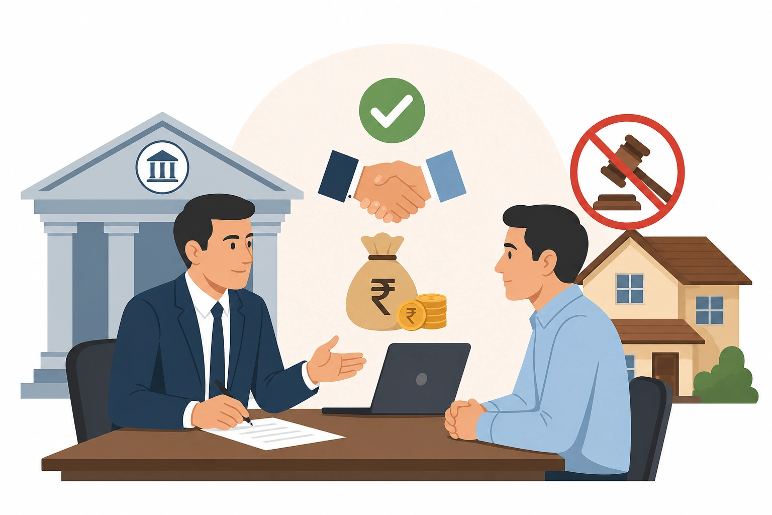 How to Negotiate OTS Before Auction for Home When Bank Adds Penal Charges