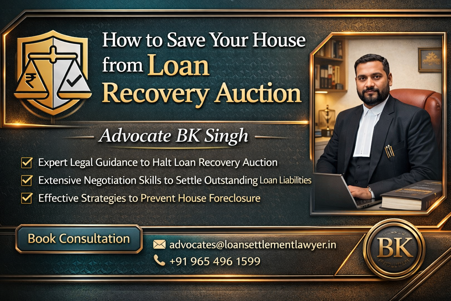 How to Save Your House from Loan Recovery Auction