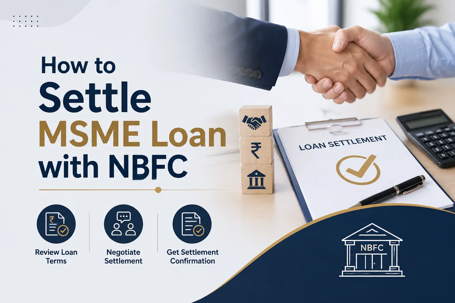 How to Settle MSME Loan with NBFC