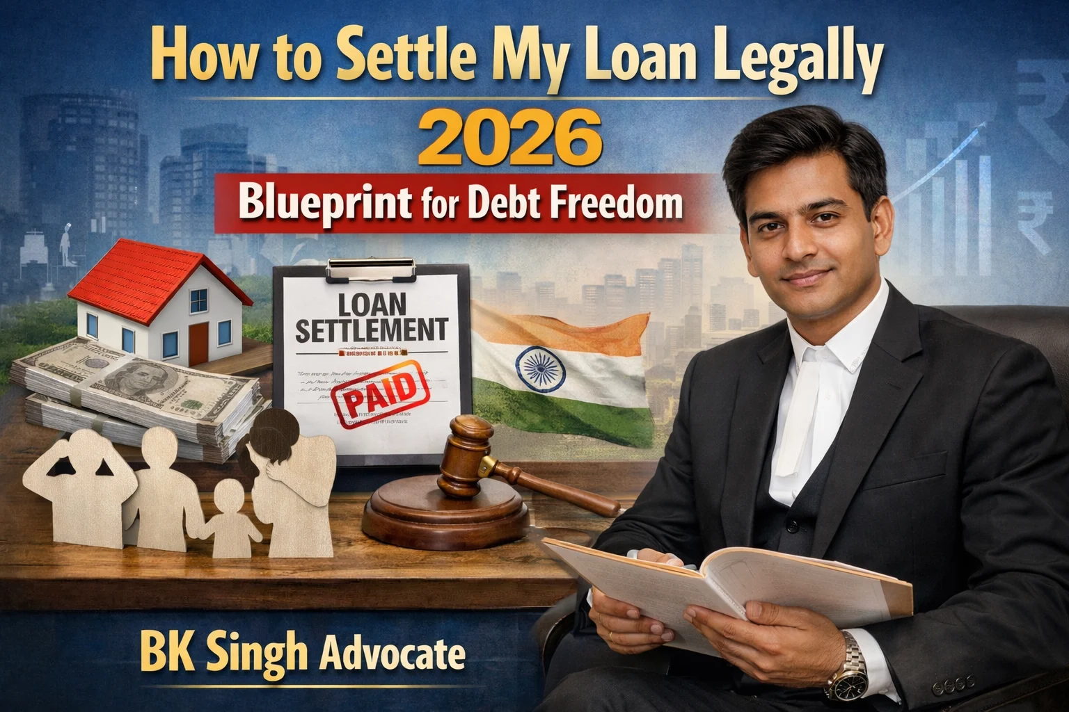 How to Settle My Loan Legally 2026 Blueprint for Debt Freedom BK Singh Advocate