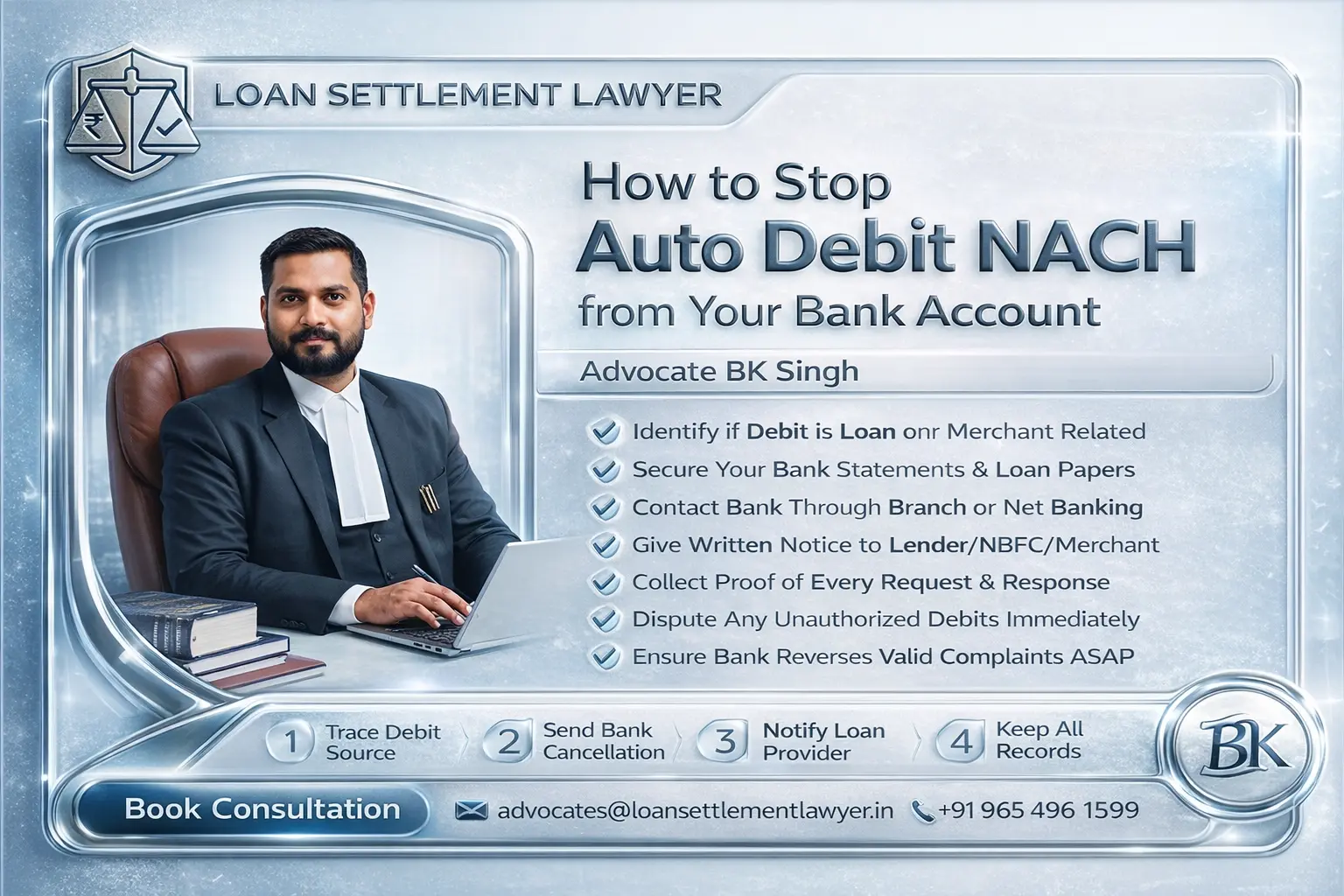 How to Stop Auto Debit NACH from Your Bank Account