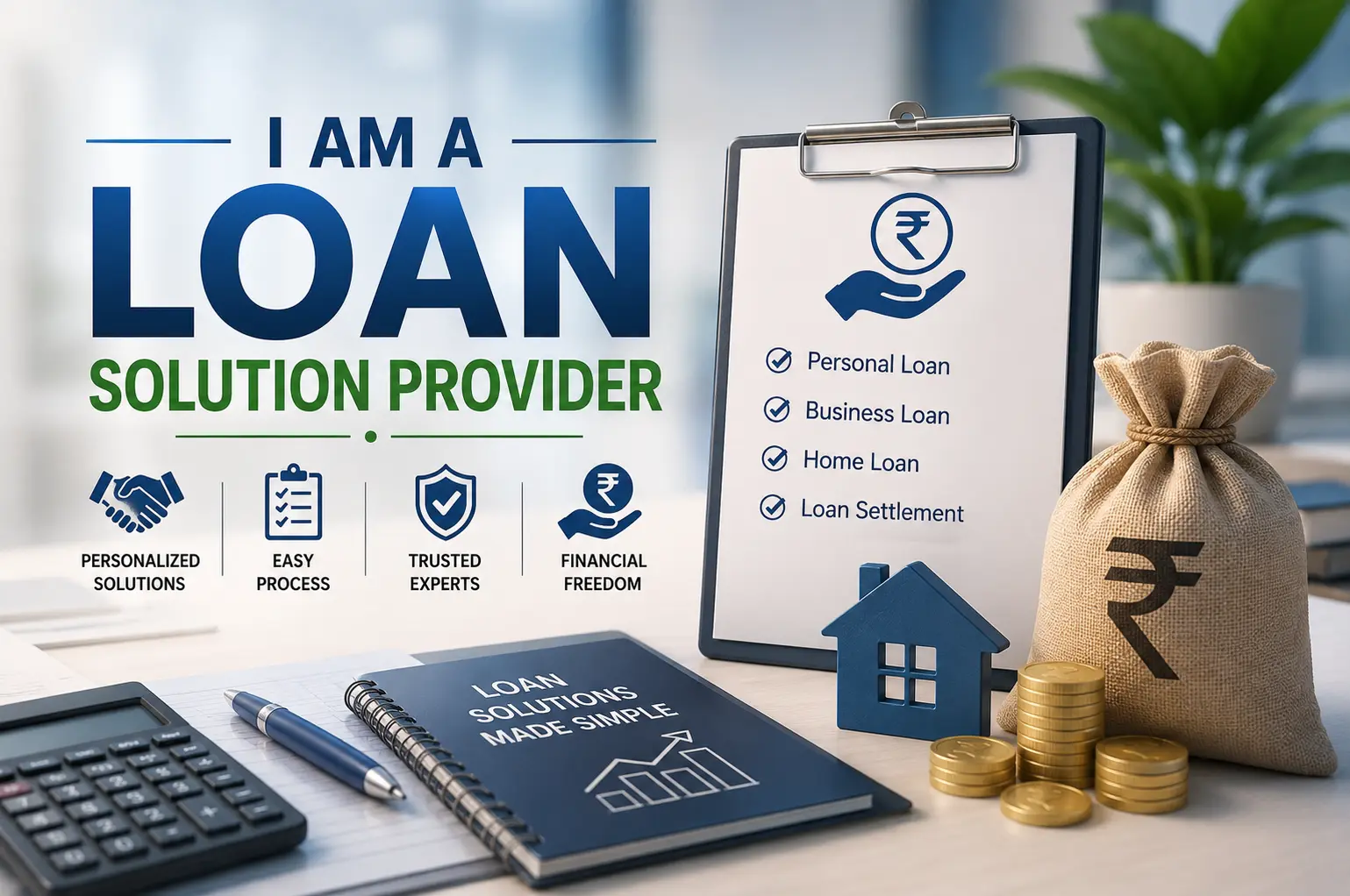 I AM A Loan Solution Provider