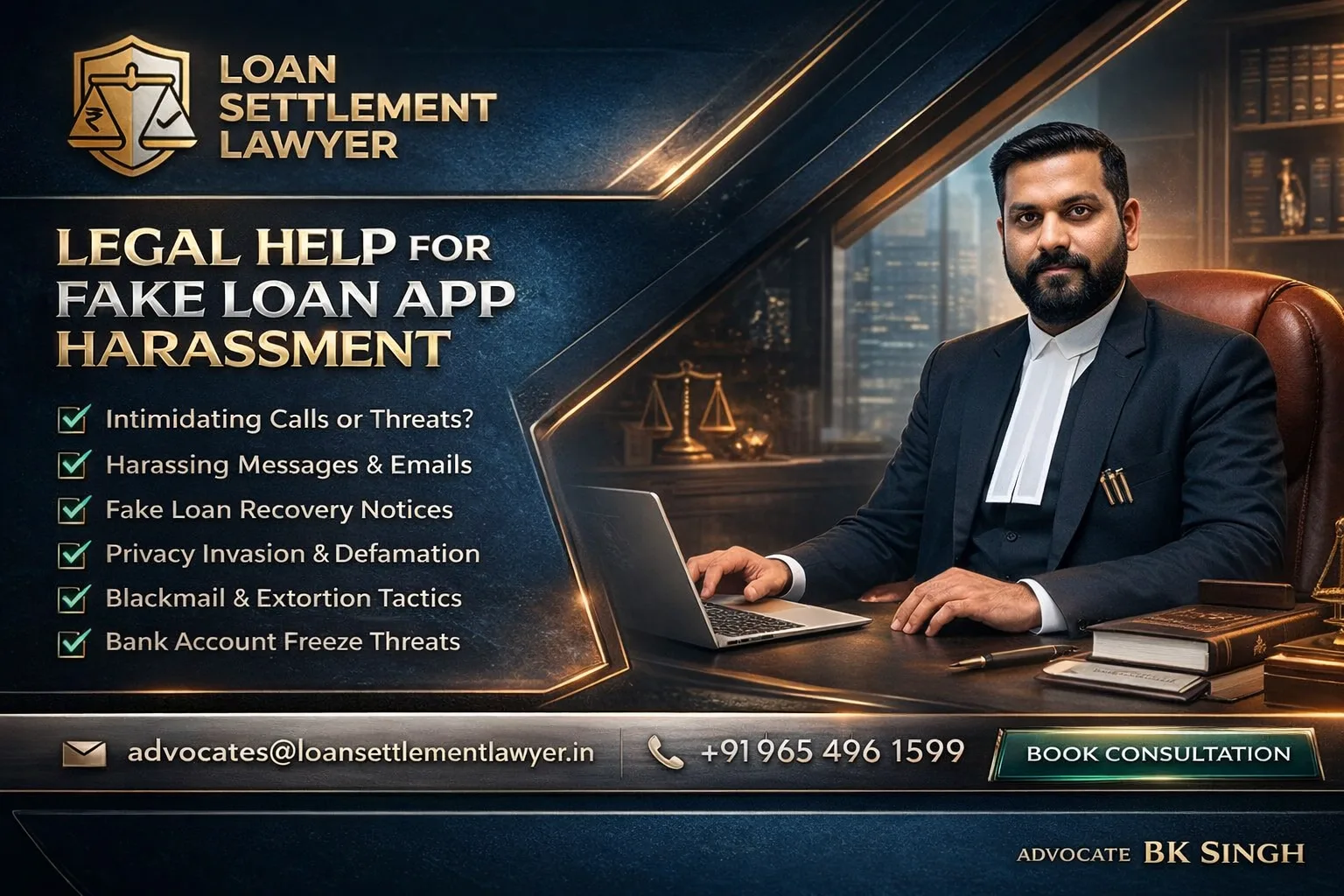 Legal Help for Fake Loan App Harassment