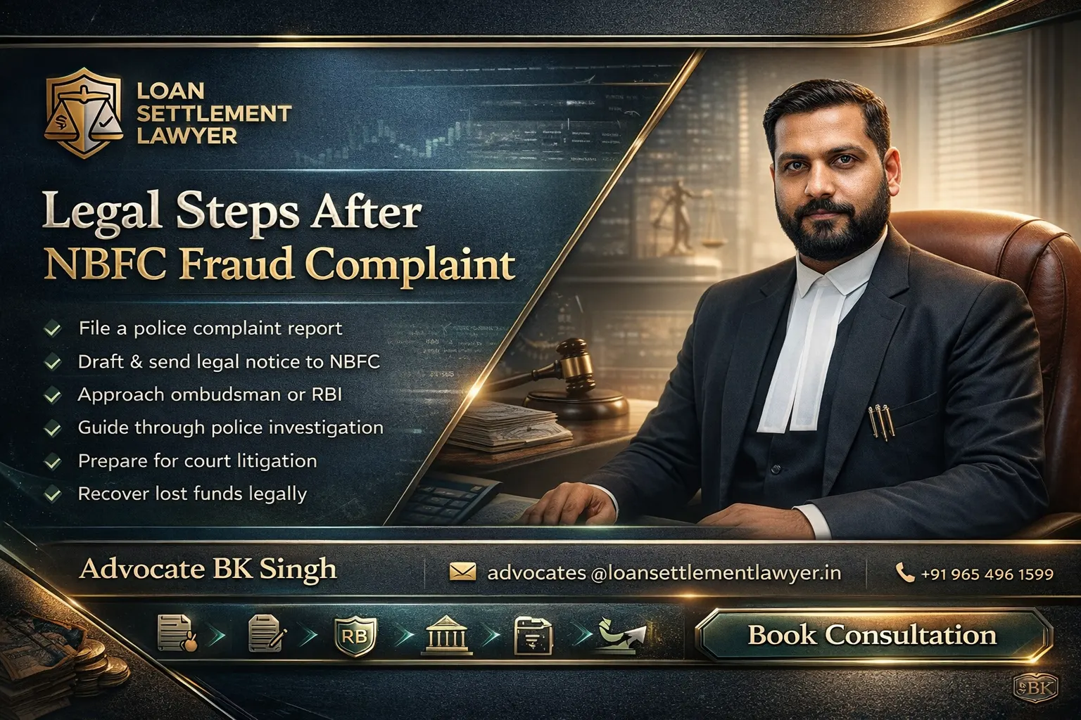 Legal Steps After NBFC Fraud Complaint