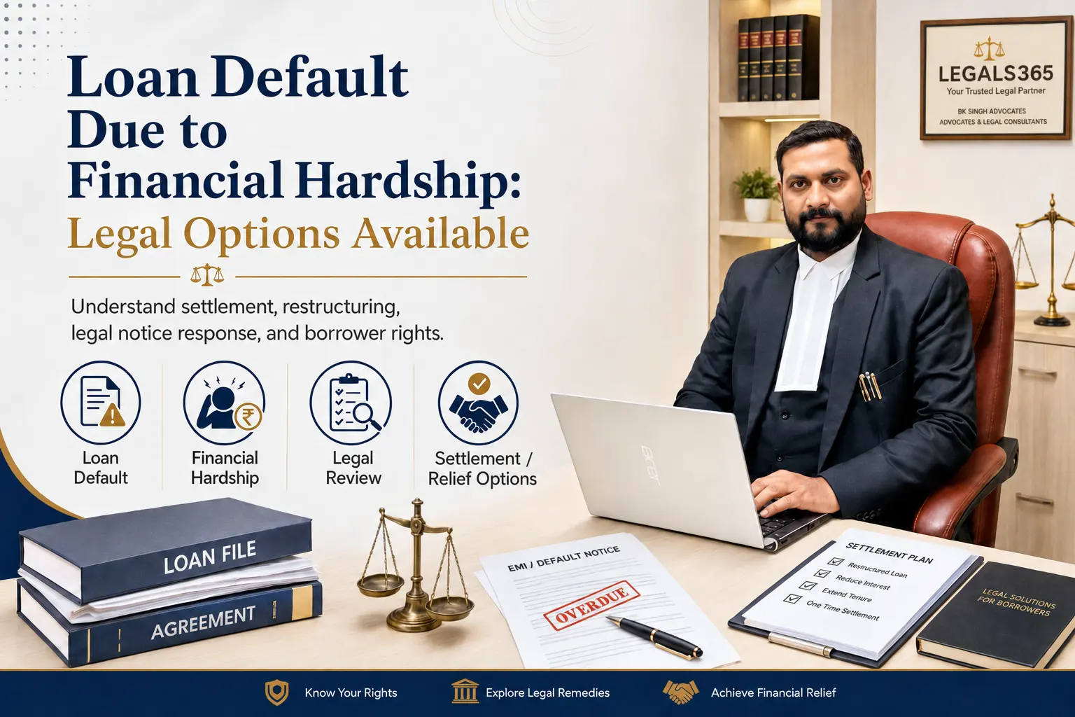 Loan Default Due to Financial Hardship