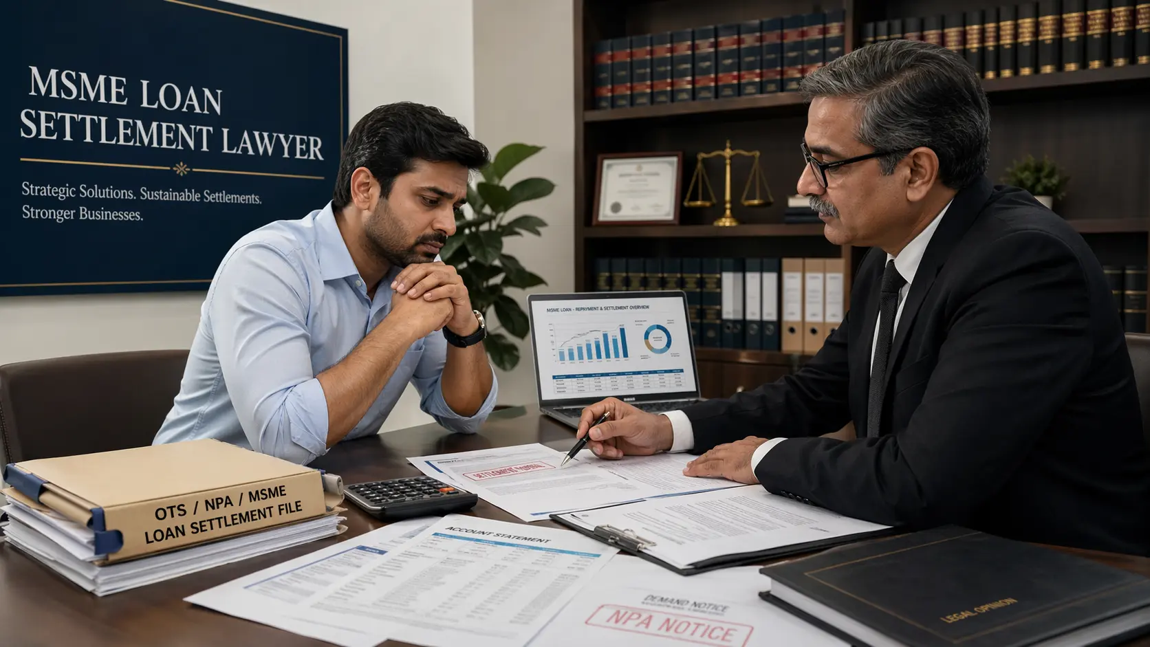 MSME Loan Settlement Lawyer in India