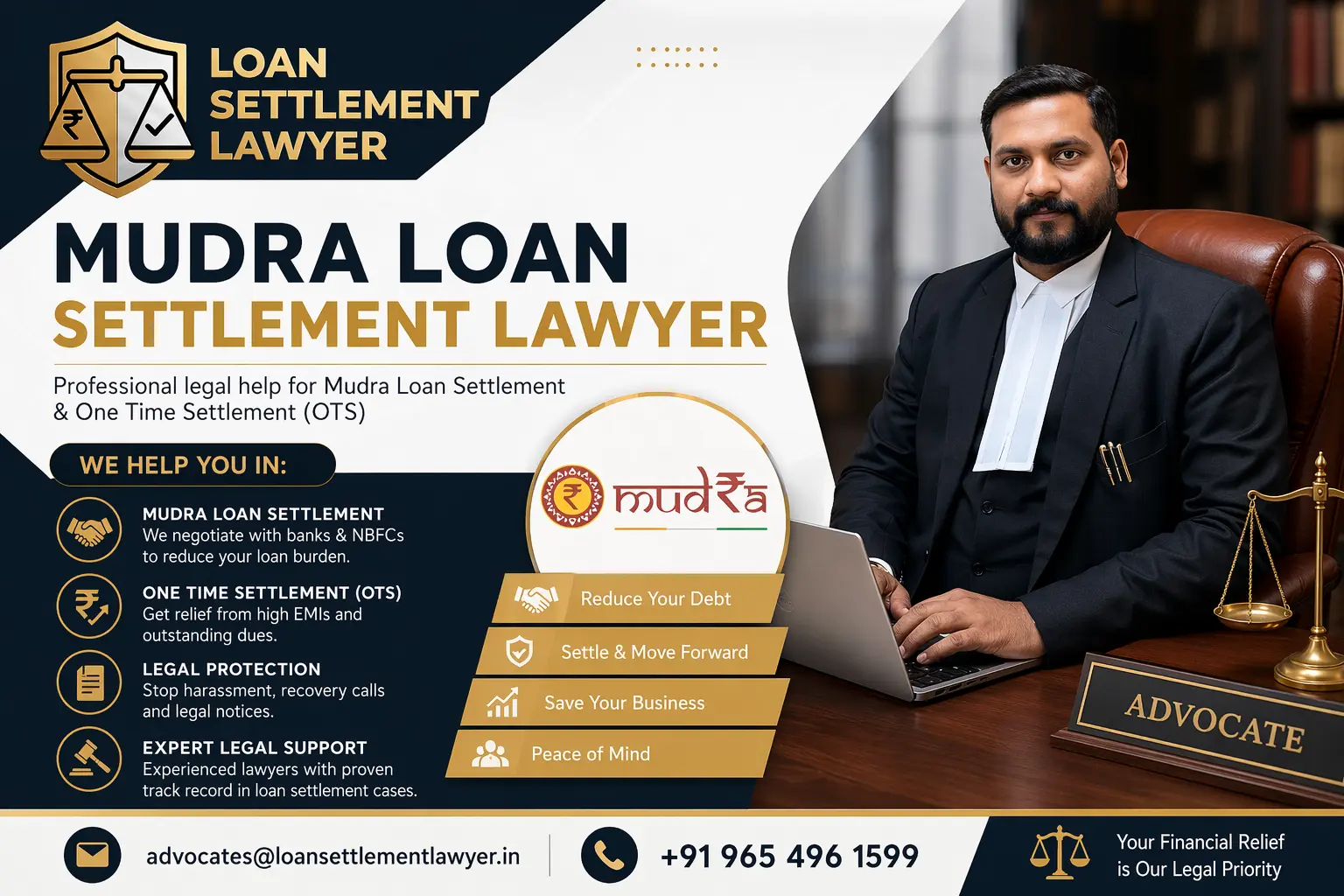 Mudra Loan Settlement Lawyer