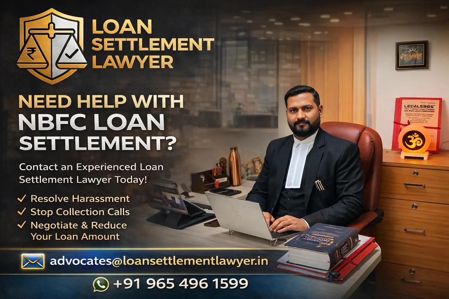 NBFC Loan Settlement Lawyer in India
