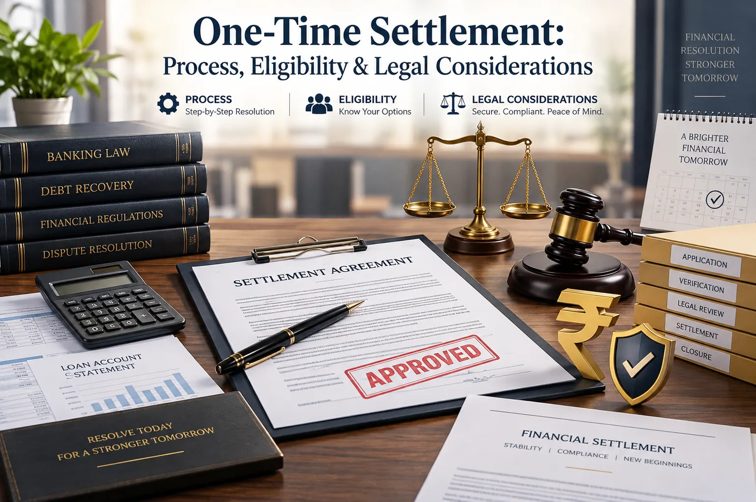 One-Time Settlement: Process, Eligibility & Legal Considerations