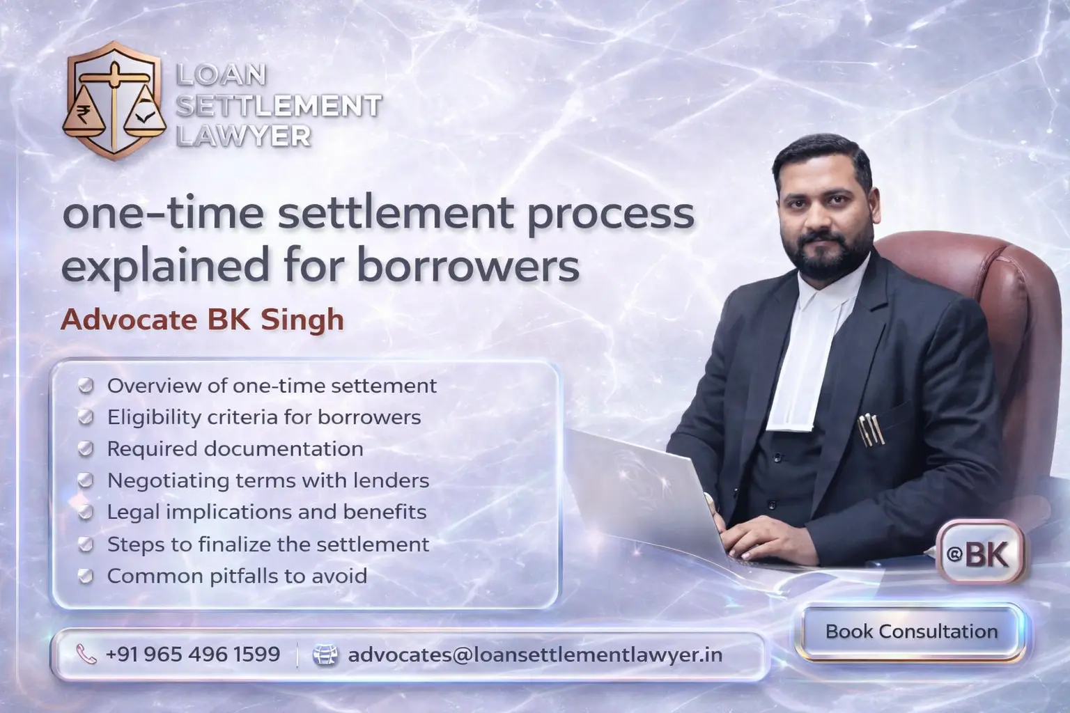One time settlement process explained for borrowers