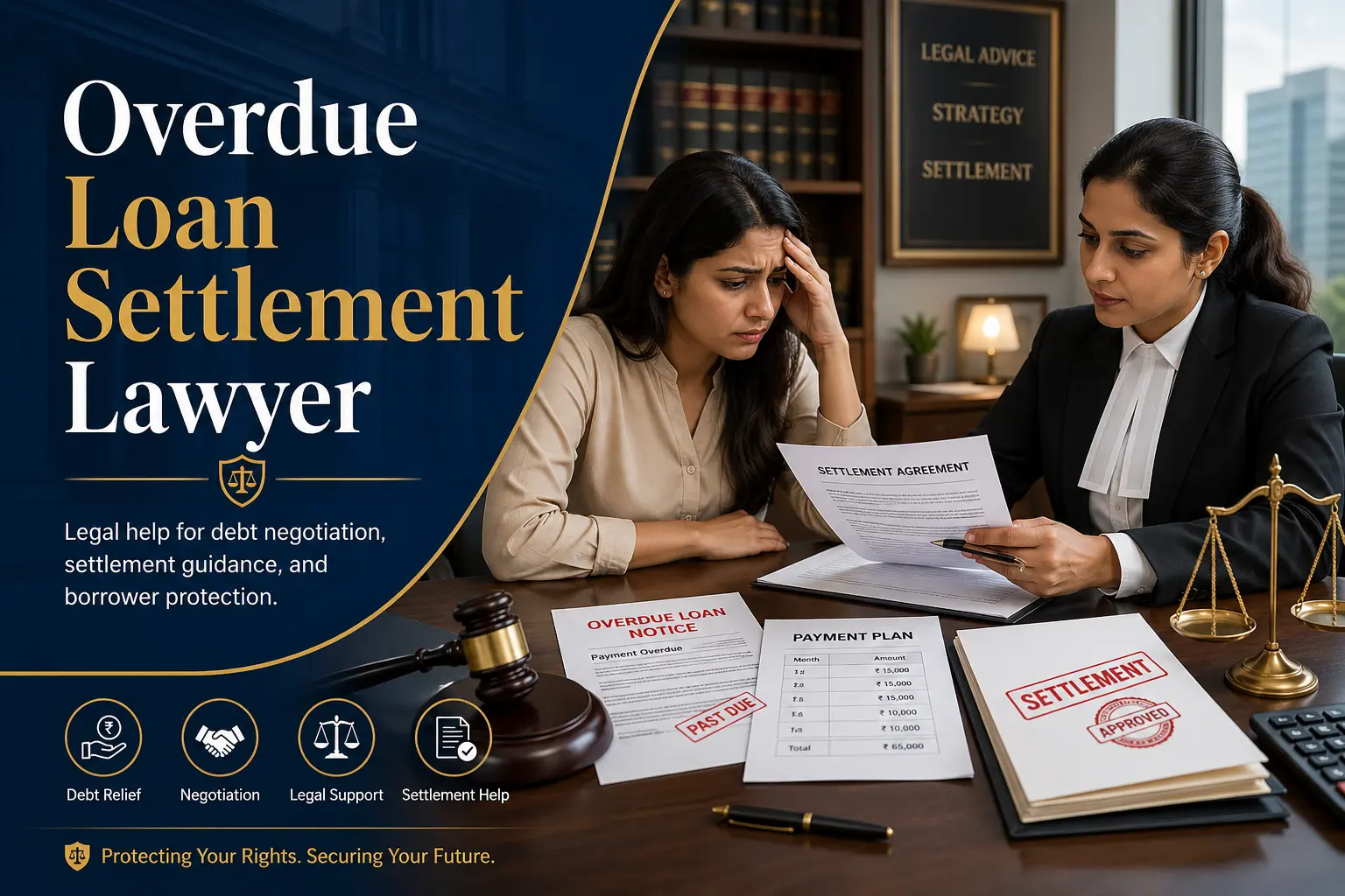 Overdue Loan Settlement Lawyer in India