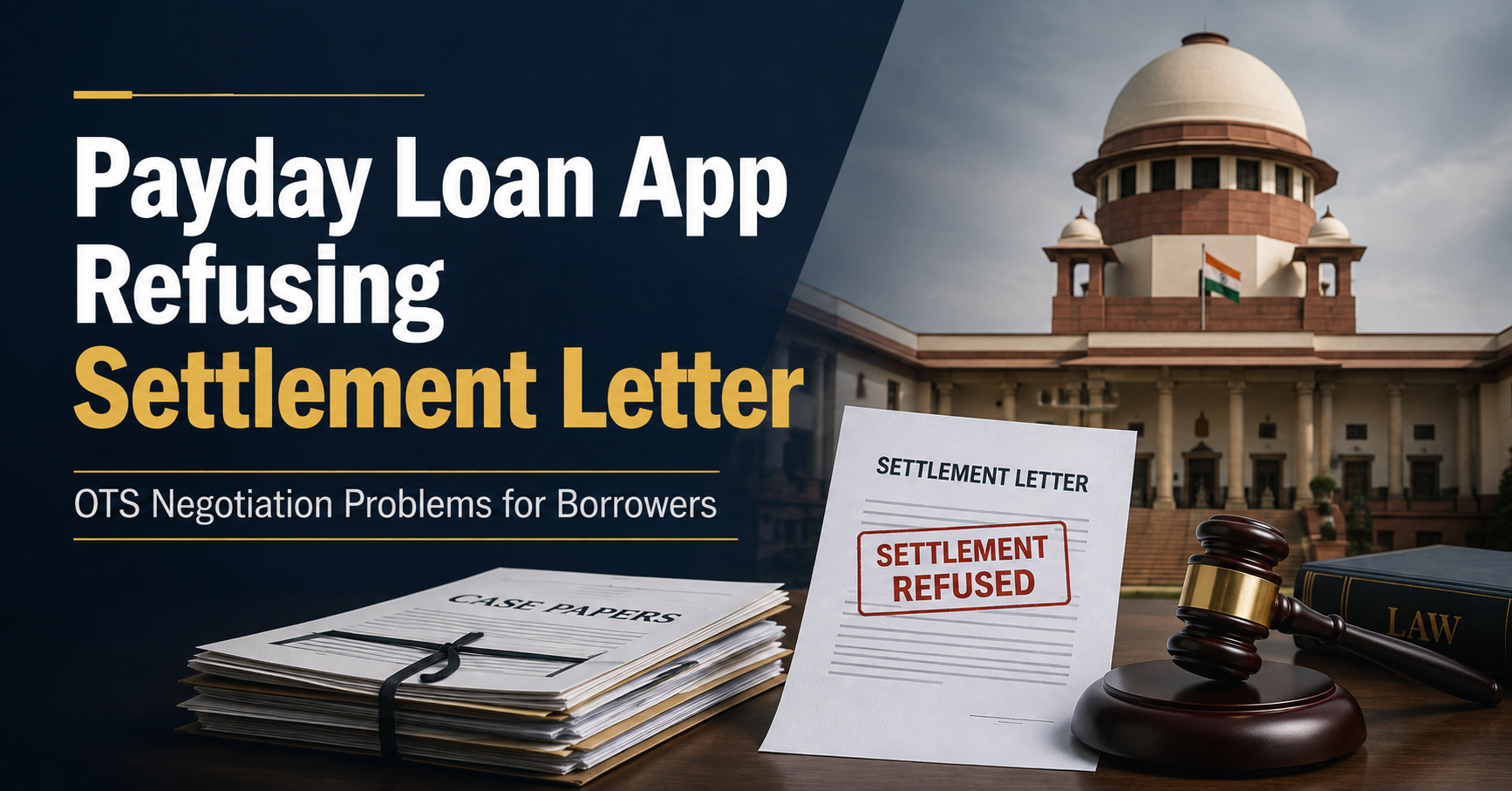 Payday Loan App Refusing Settlement Letter: OTS Negotiation for Borrowers