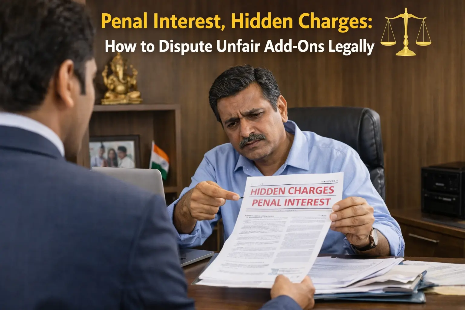 Penal Interest ,Hidden Charges: How to Dispute Unfair Add-Ons Legally
