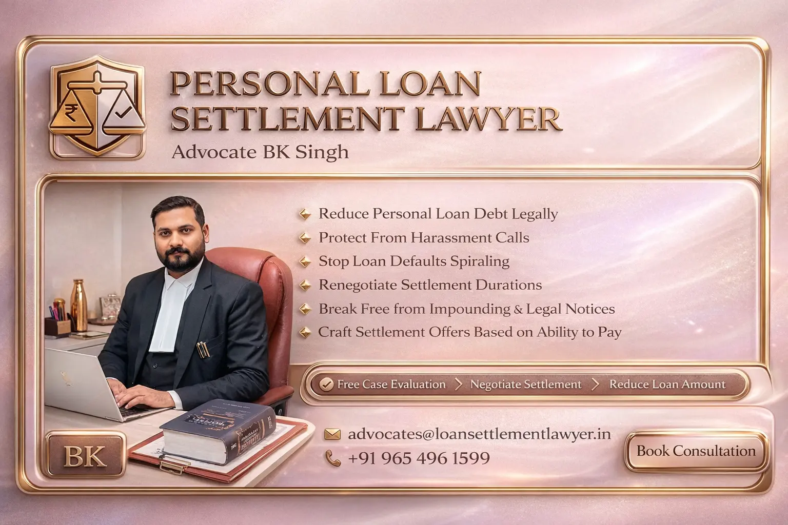 Personal Loan Settlement Lawyer