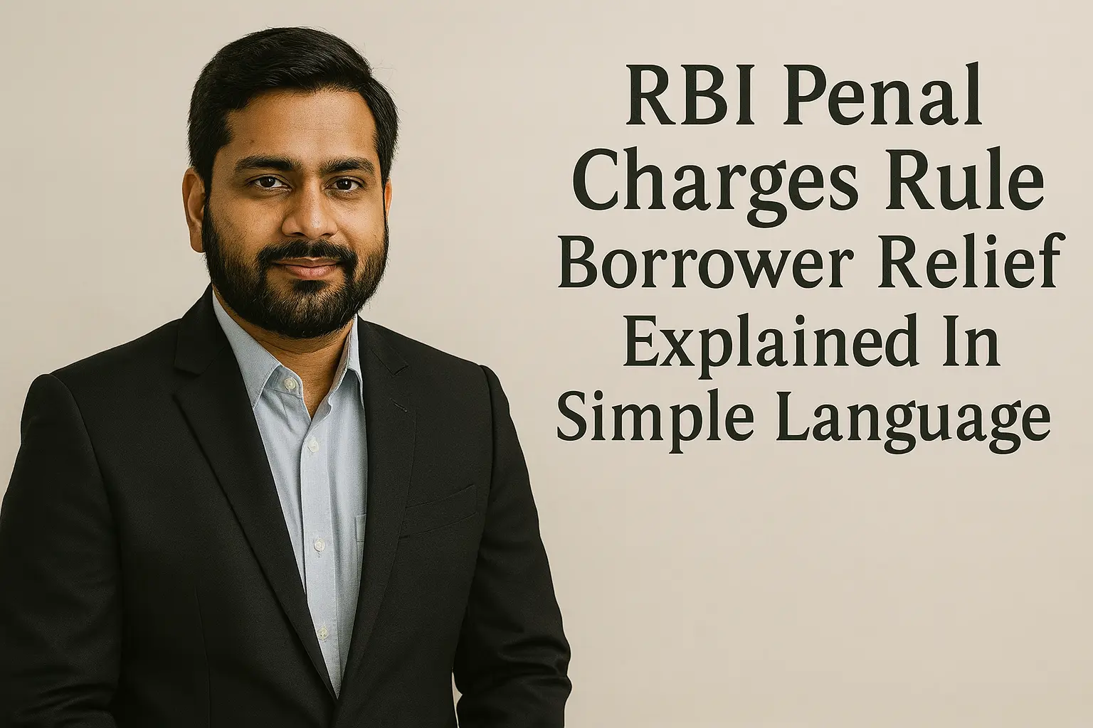 RBI Penal Charges Rule Borrower Relief Explained In Simple Language