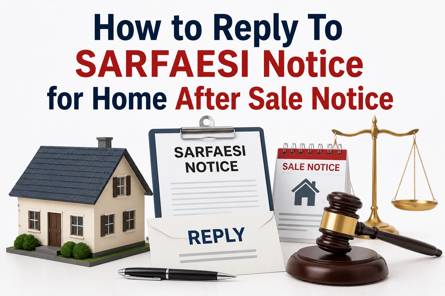 Reply to SARFAESI Sale Notice for Home