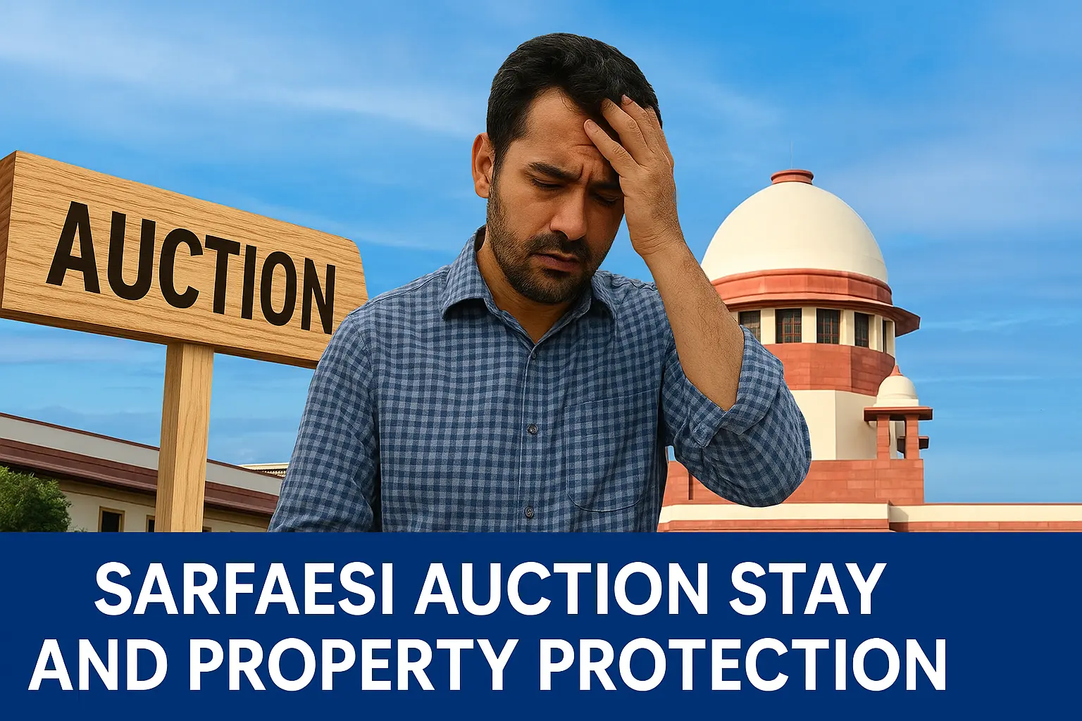 SARFAESI Auction Stay and Property Protection