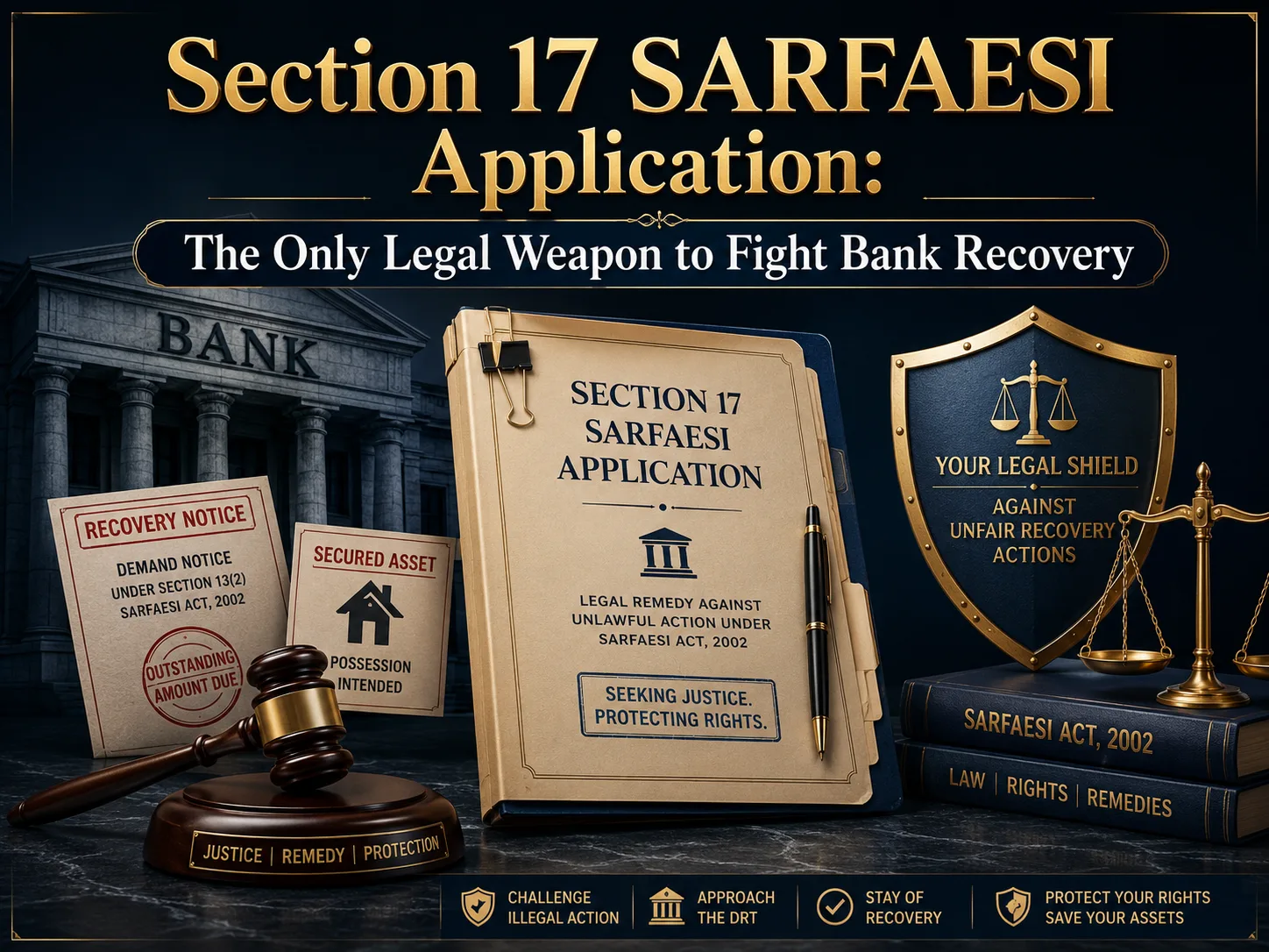 Section 17 SARFAESI Application: The Only Legal Weapon to Fight Bank Recovery