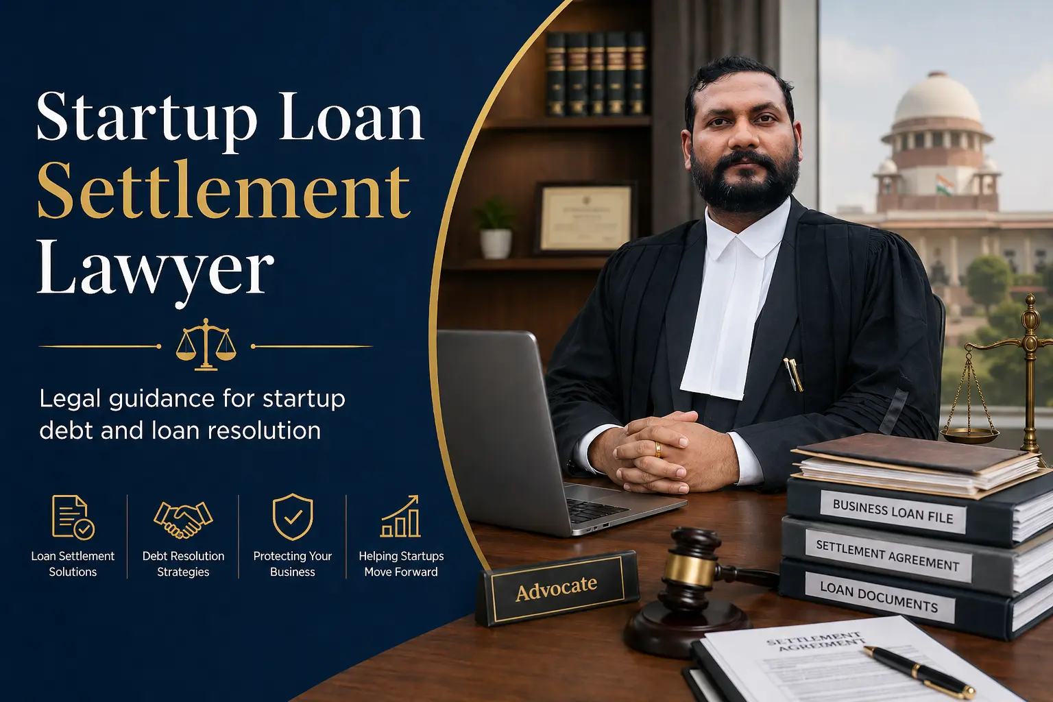 Startup Loan Settlement Lawyer in India