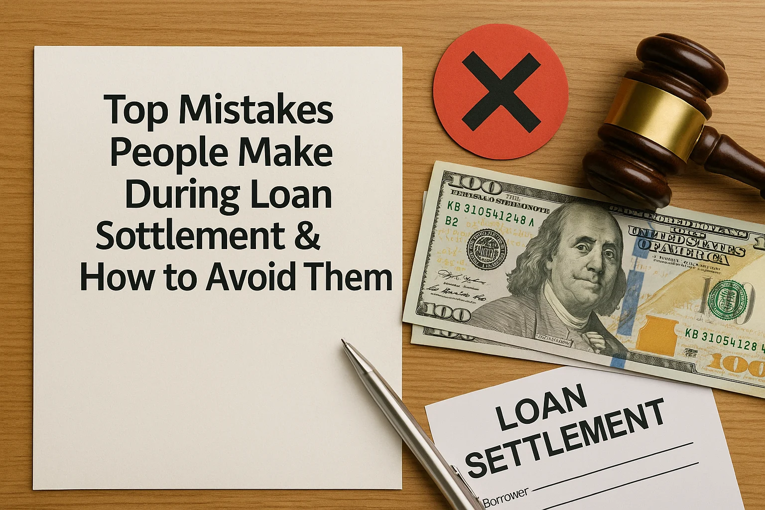 Top Mistakes People Make During Loan Settlement & How to Avoid Them