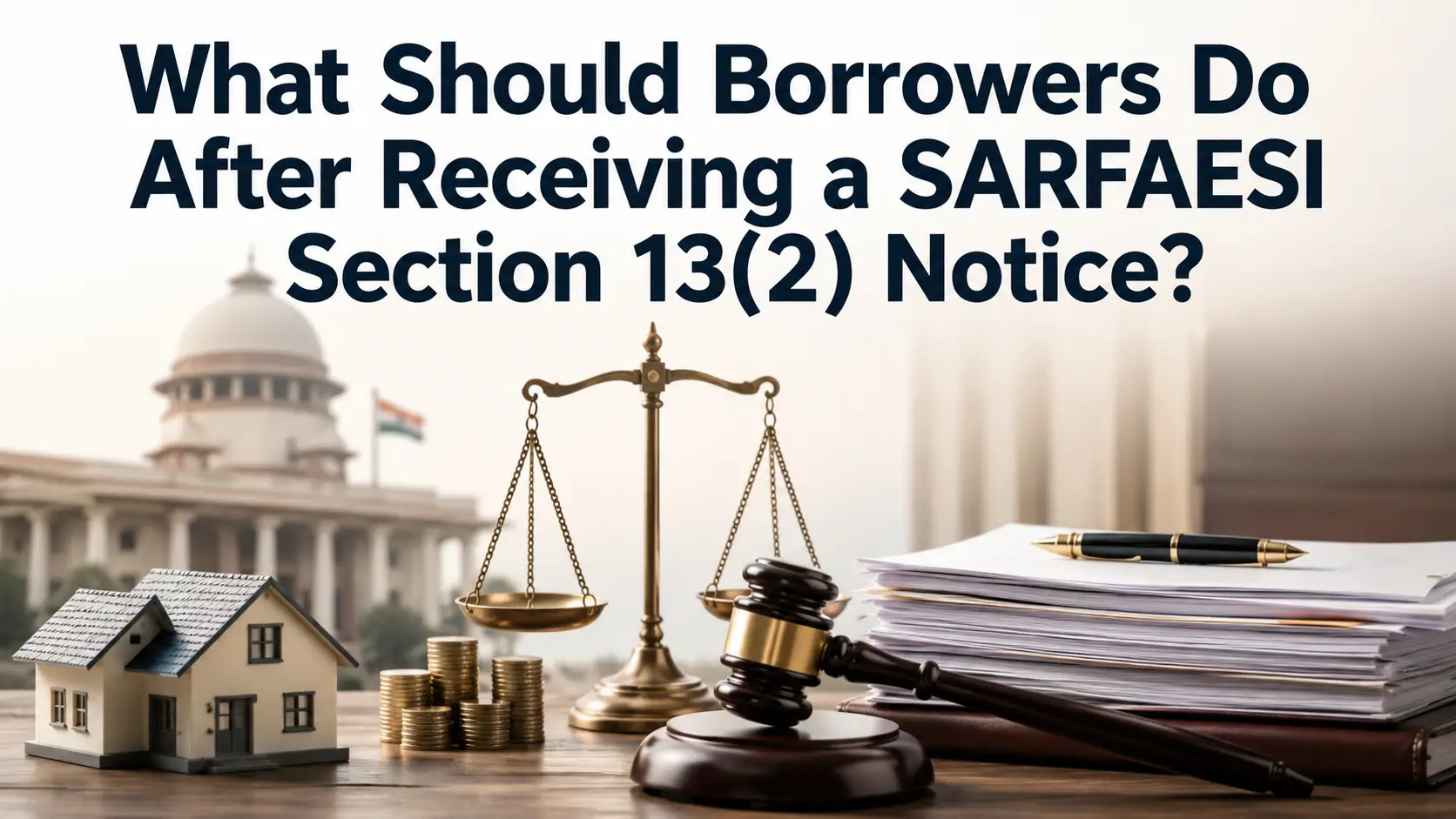 What Should Borrowers Do After Receiving a SARFAESI Section 13(2) Notice?