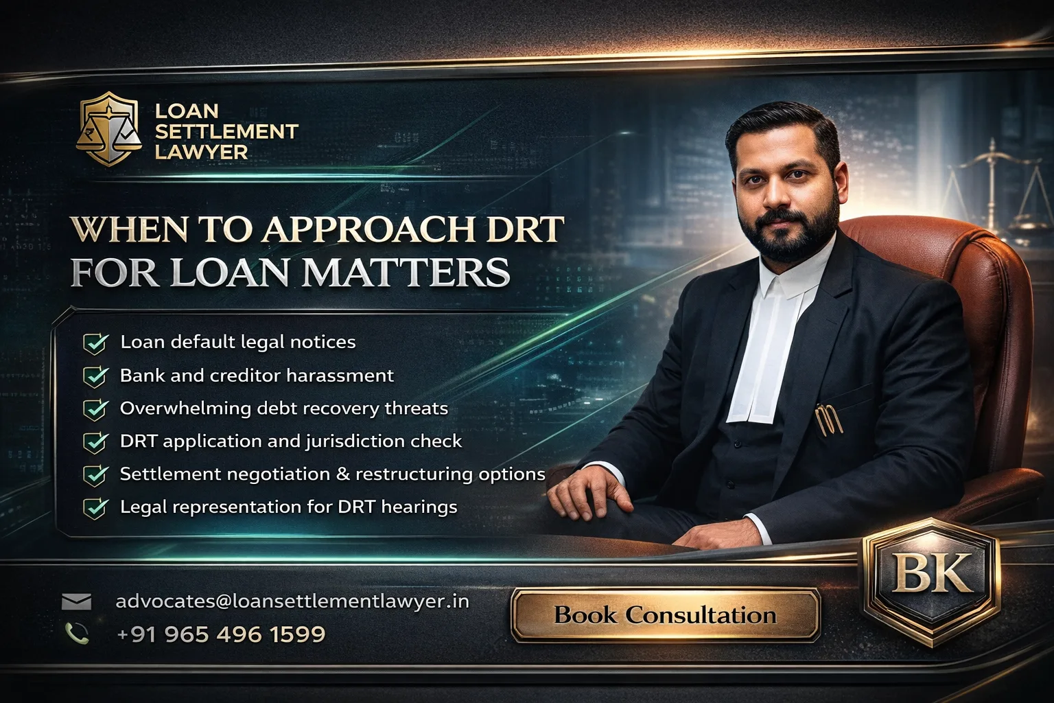 When to Approach DRT for Loan Matters