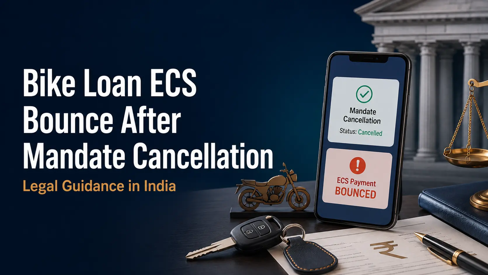Why Did My Bike Loan ECS Bounce After Mandate Cancellation?